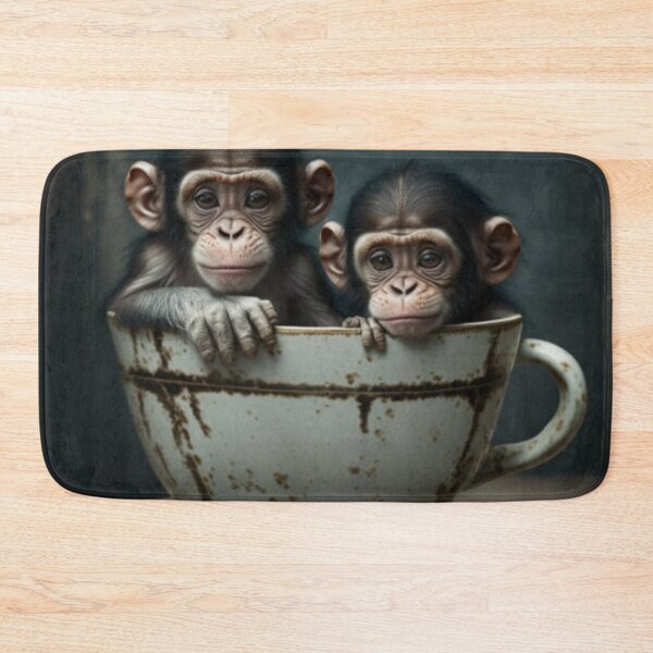 Item preview, "Chimps in Teacups: The Only Way to Enjoy Tea and Look Stylish" designed and sold by rdreubss7.