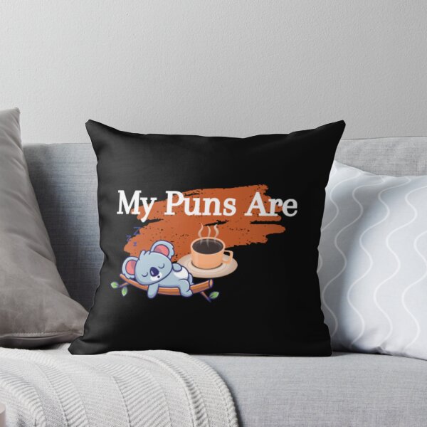 Item preview, Cute My Puns Are Koala Tea | Dark Background designed and sold by embaarc.