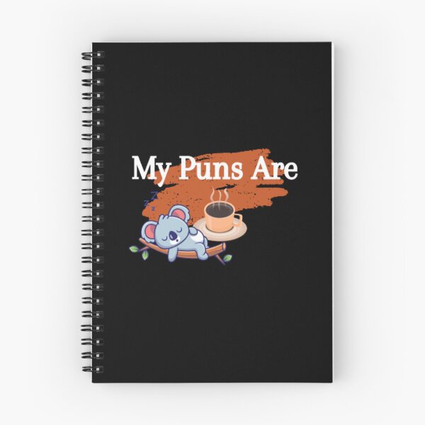 Item preview, Cute My Puns Are Koala Tea | Dark Background designed and sold by embaarc.