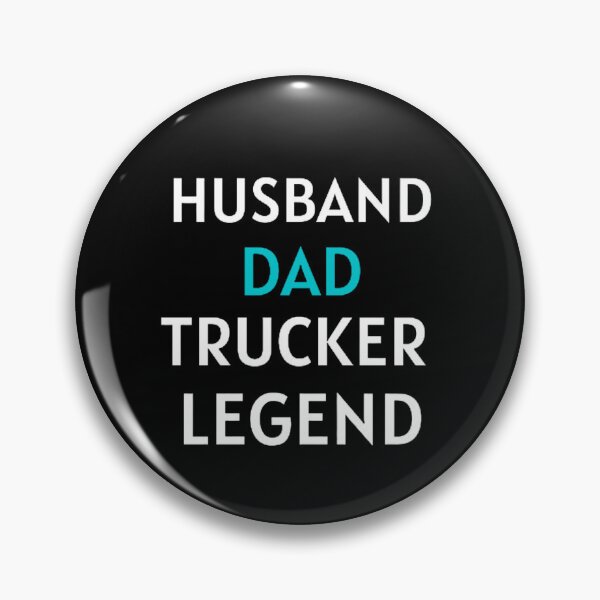 Item preview, HUSBAND DAD TRUCKER LEGEND designed and sold by mystylecorner.