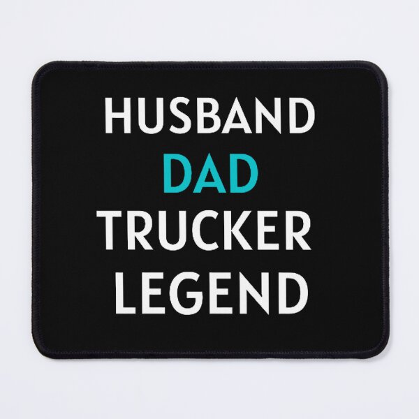 Item preview, HUSBAND DAD TRUCKER LEGEND designed and sold by mystylecorner.