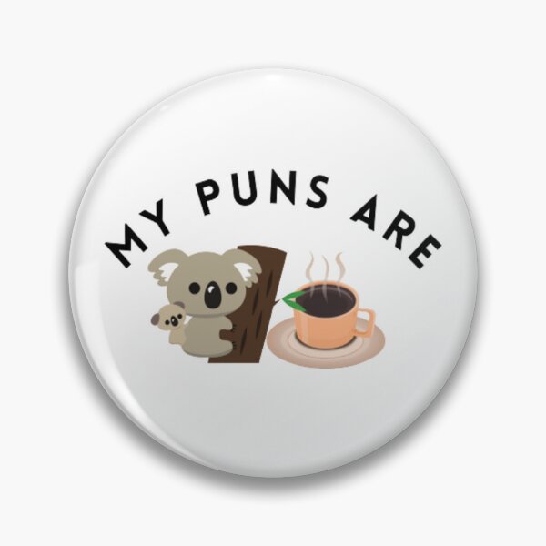 Item preview, Funny My Puns Are Koala Tea | Light Background designed and sold by embaarc.