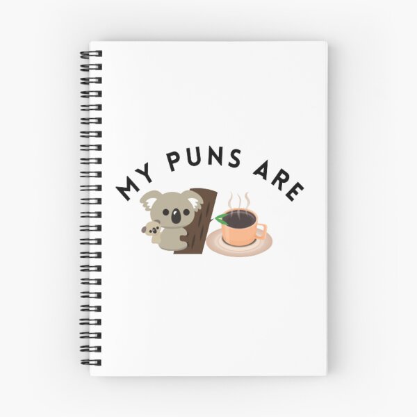 Item preview, Funny My Puns Are Koala Tea | Light Background designed and sold by embaarc.