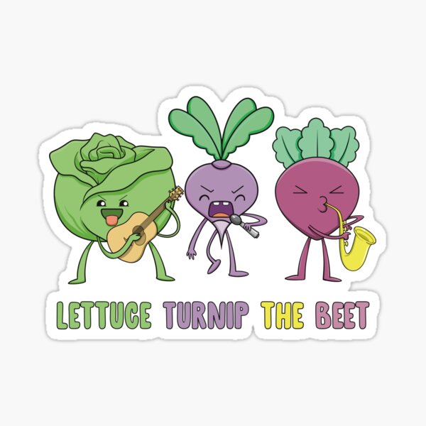 Vegetable Vagabonds Sticker