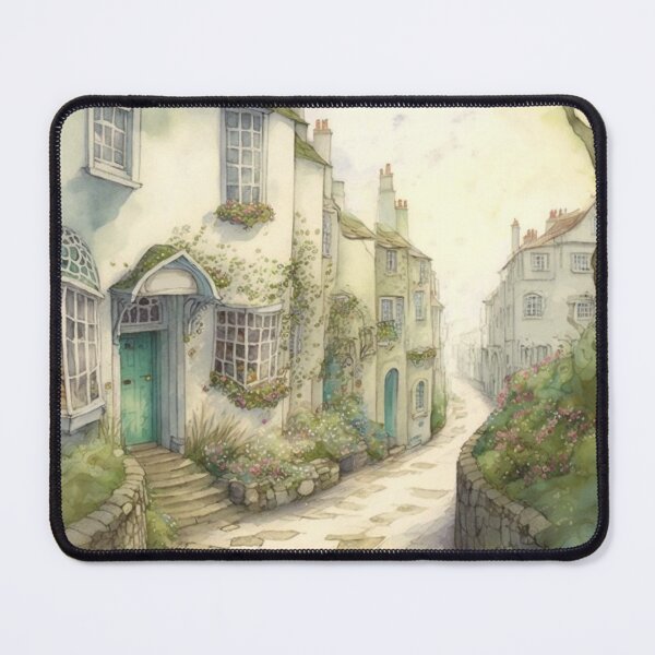 Item preview, A winding street of quaint old houses designed and sold by NattyCorvus.