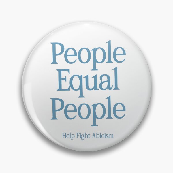 Item preview, (Non-Profit) People Equal People - Blue Poster Design designed and sold by OTRBGStore.