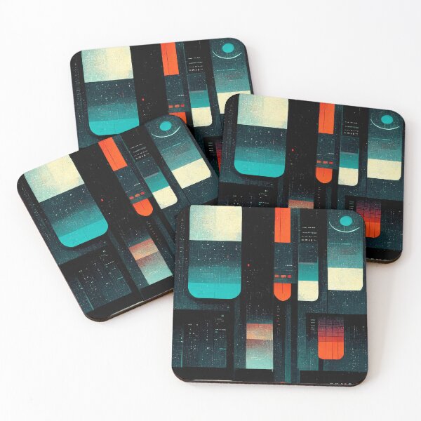 Item preview, abstract neo-futurism geometric pattern designed and sold by sSupernovas001.