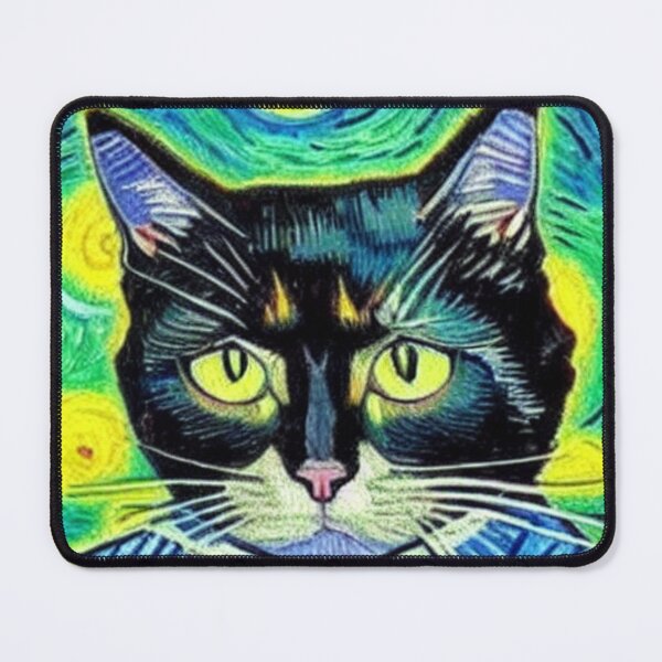Item preview, Cat Van Gogh Style #22 designed and sold by cardia1991.