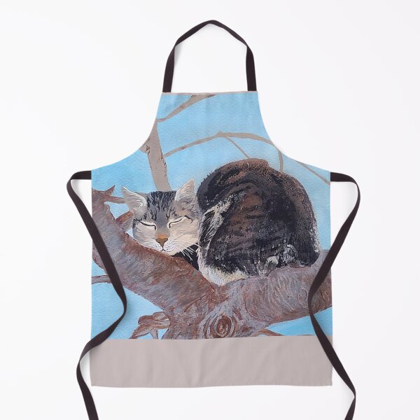 Item preview, Cat napping in a tree designed and sold by RadMomCreations.