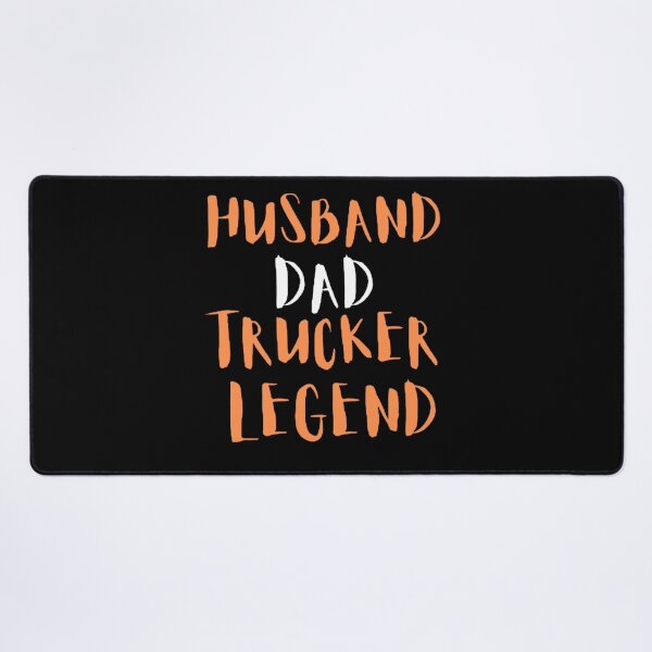 Item preview, HUSBAND DAD TRUCKER LEGEND designed and sold by mystylecorner.