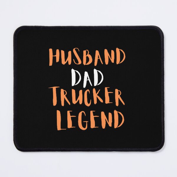 Item preview, HUSBAND DAD TRUCKER LEGEND designed and sold by mystylecorner.