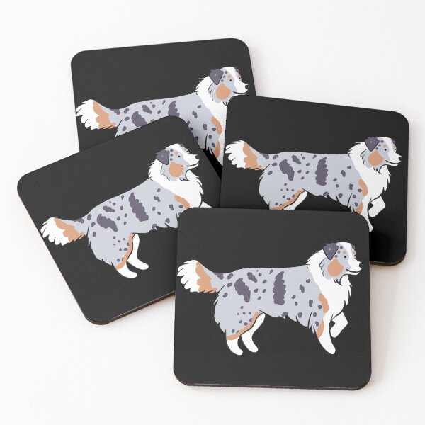 Item preview, miniature american shepherd illustration  designed and sold by Yarafantasyart.