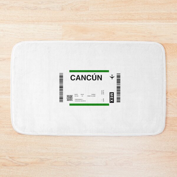 Item preview, Plane ticket "Cancun" designed and sold by Famousstickers-.