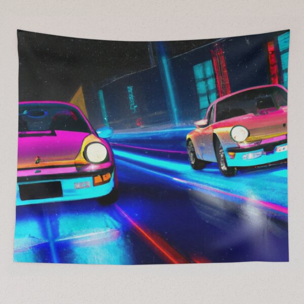 Item preview, Porsche 911 racing in the streets designed and sold by SpaceCars.