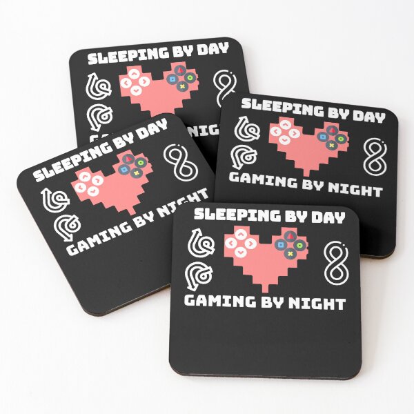 Item preview, Sleeping By Day Gaming By Night designed and sold by mu-art.