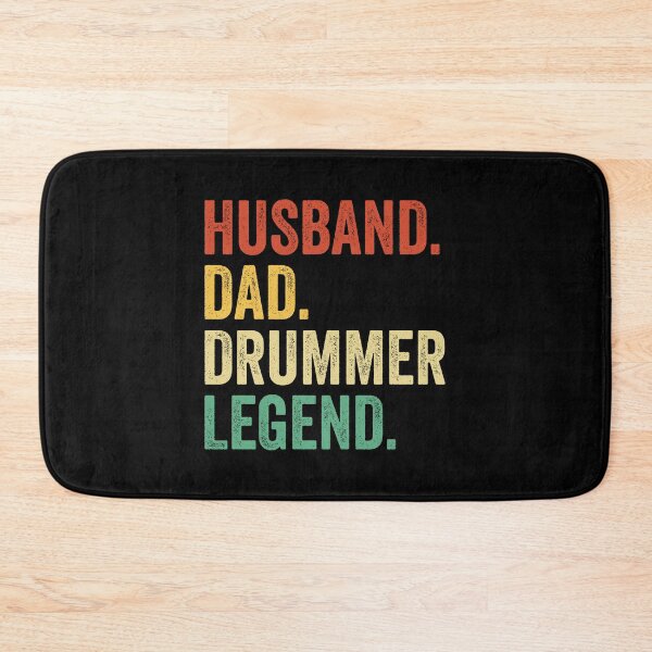 Item preview, Husband Dad drummer Legend, drummer Dad Tee for Husband, drummer Dad Father's Day Gift, drummer Dad Gift for Him designed and sold by Dogs Geeky⭐⭐⭐⭐⭐.