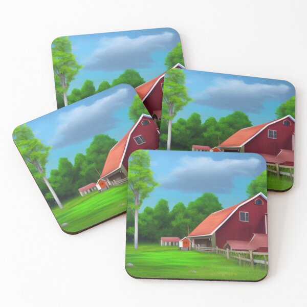Item preview, nifty farm designed and sold by MyOilArt4you.