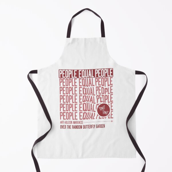 Item preview, (Non-Profit) People Equal People - Red Distort designed and sold by OTRBGStore.