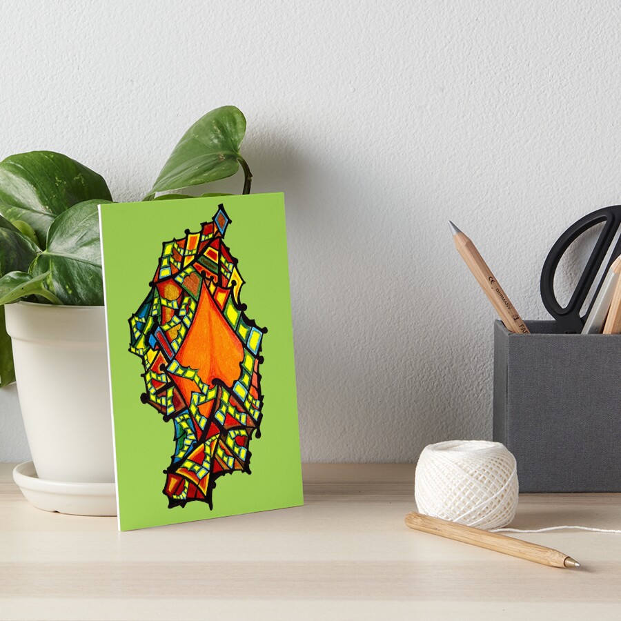 Item preview, Art Board Print designed and sold by JDFehlauer.