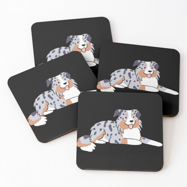 Item preview, miniature american shepherd illustration  designed and sold by Yarafantasyart.