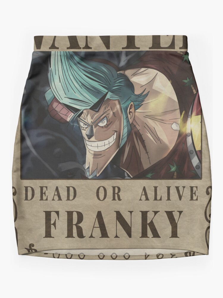 Iron Man Franky Bounty One Piece Wanted Cutty Flam