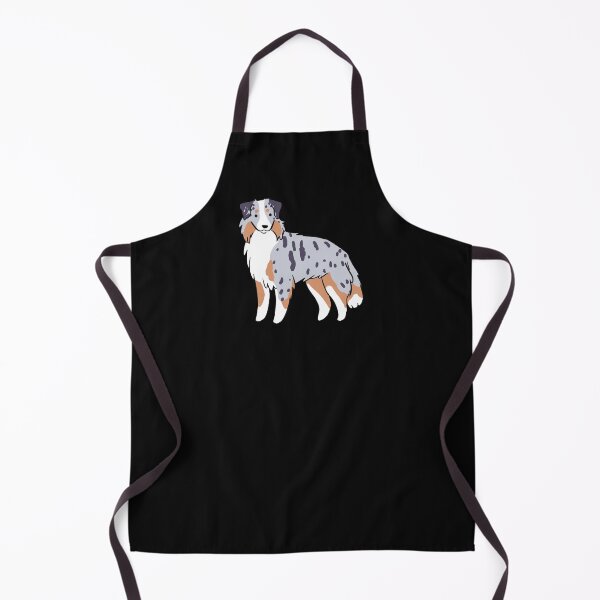 Item preview, Mini american shepherd illustration designed and sold by Yarafantasyart.