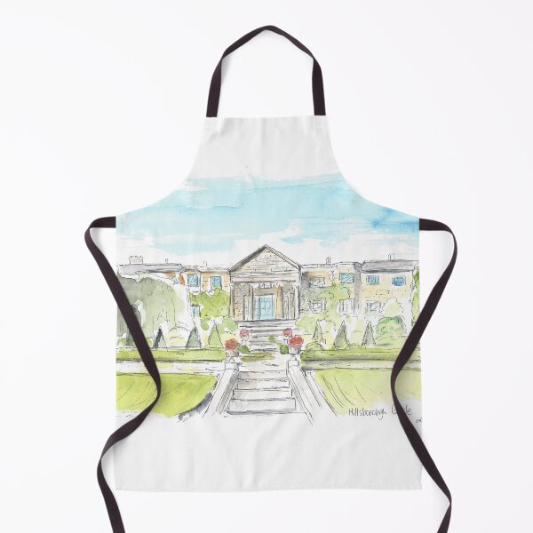 Item preview, Royal Hillsborough Castle watercolour art sketch designed and sold by DebTheZeb.