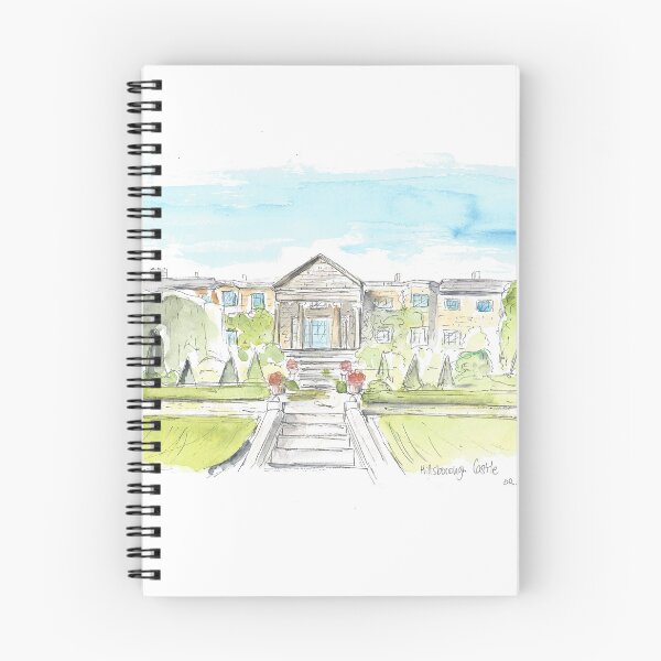Artikelvorschau, Royal Hillsborough Castle Aquarellkunstskizze entworfen und verkauft von DebTheZeb.