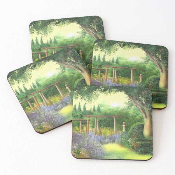 Item preview, ancient garden designed and sold by MyOilArt4you.