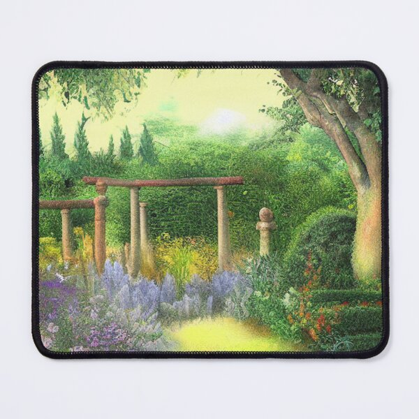 Item preview, ancient garden designed and sold by MyOilArt4you.