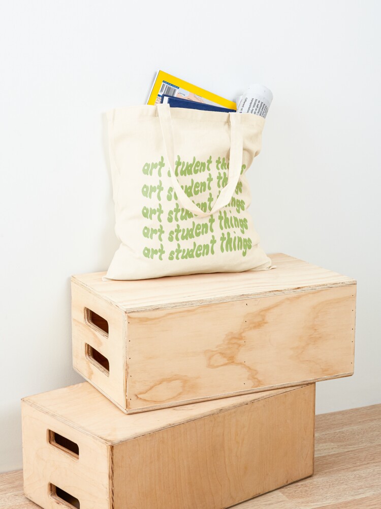 Thumbnail 4 of 5, Tote Bag, Art Student Things designed and sold by ariba-khayyam.