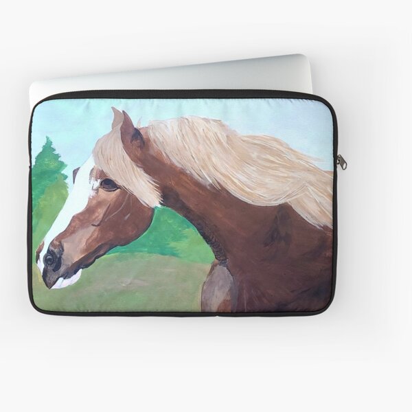 Aperçu de l'œuvre Peinture acrylique d'un cheval créée et vendue par RadMomCreations.