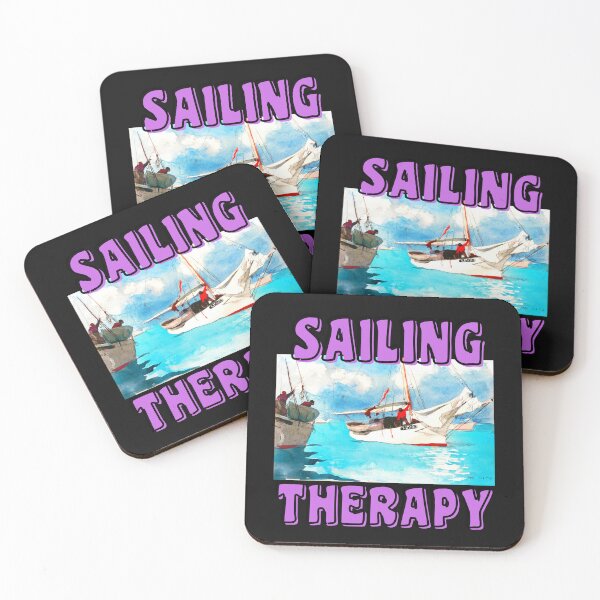 Item preview, SAILING THERAPY designed and sold by starfishstuff.