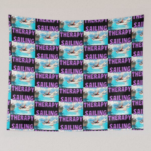 Item preview, SAILING THERAPY designed and sold by starfishstuff.