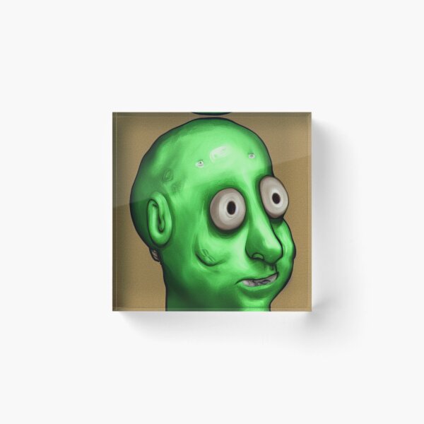 Item preview, slimy farmer designed and sold by MyOilArt4you.