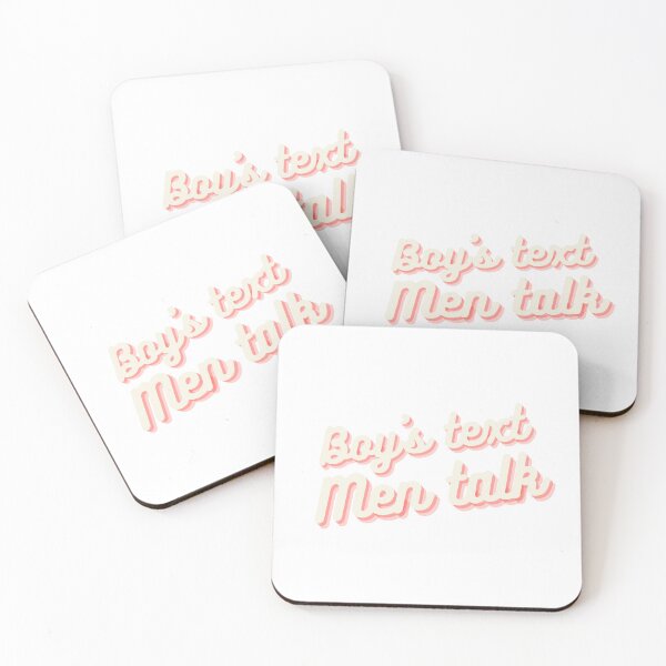 Item preview, Boys text men talk  designed and sold by JustShineBaby.