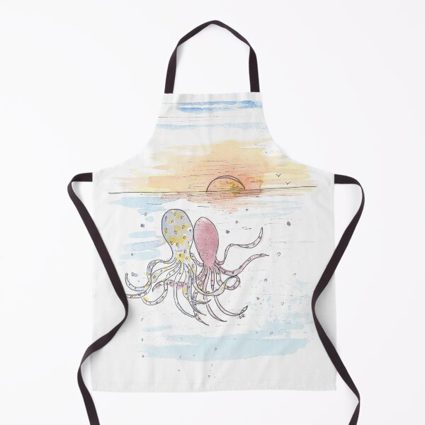 Item preview, Octopus couple design illustration. designed and sold by DebTheZeb.