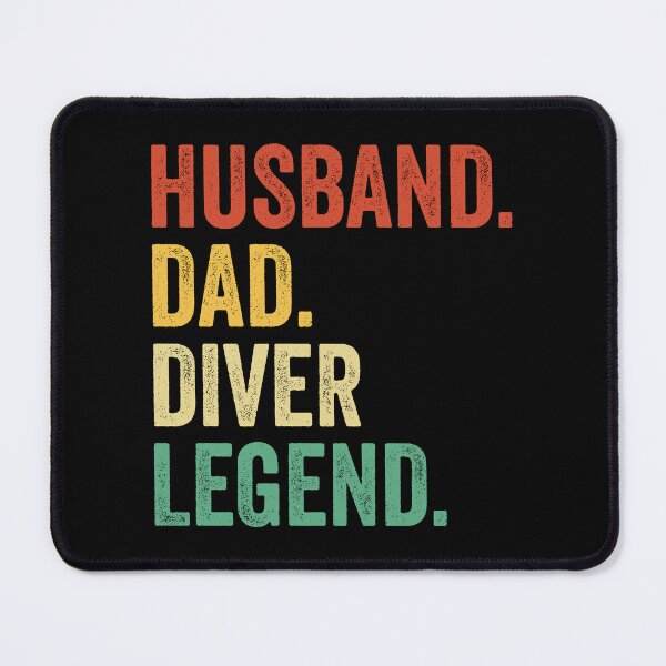 Item preview, Husband Dad diver Legend, diver Dad Tee for Husband, diver Dad Father's Day Gift, diver Dad Gift for Him designed and sold by Dogs Geeky⭐⭐⭐⭐⭐.