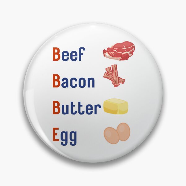 Item preview, BBBE (Beef, Bacon, Butter, Egg) designed and sold by Novelty-Shirts.