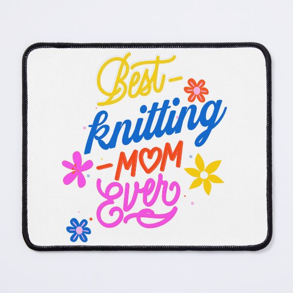 Item preview, best knitting mom ever designed and sold by designsmaster99.
