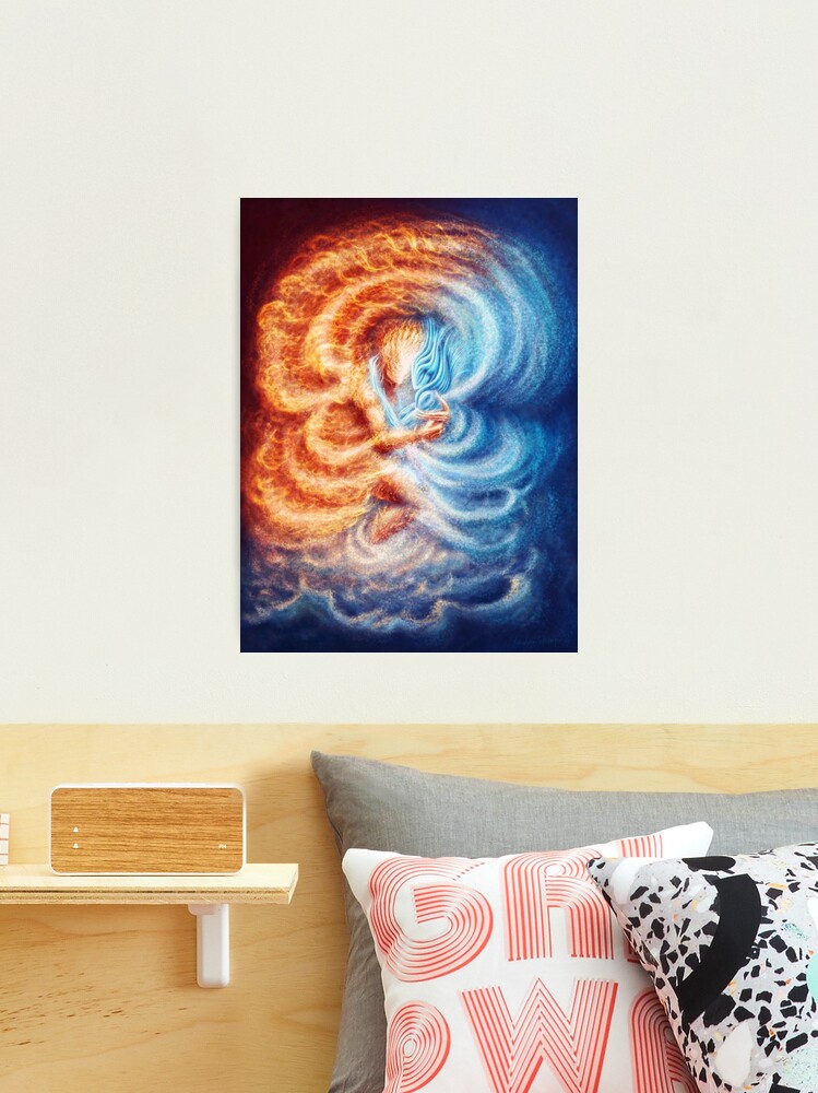 Thumbnail 1 of 3, Photographic Print, Fire and Ice designed and sold by Sirielle.