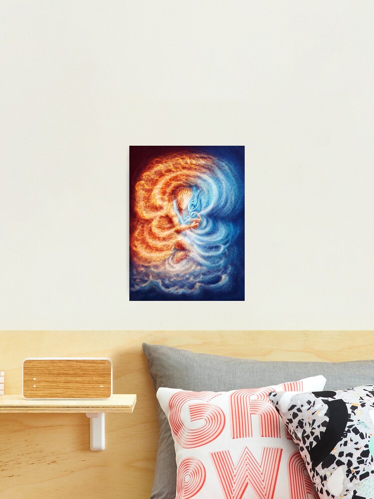 Thumbnail 2 of 3, Photographic Print, Fire and Ice designed and sold by Sirielle.