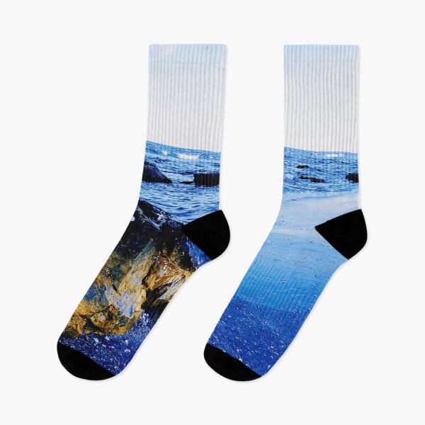 Item preview, blue sea and shells designed and sold by danielpanainte.