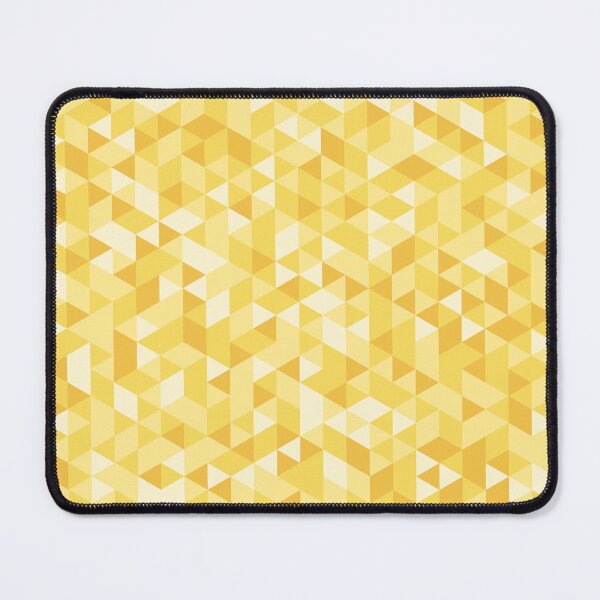 Item preview, Geometric Triangle Pattern in Shades of Yellow designed and sold by rissol.