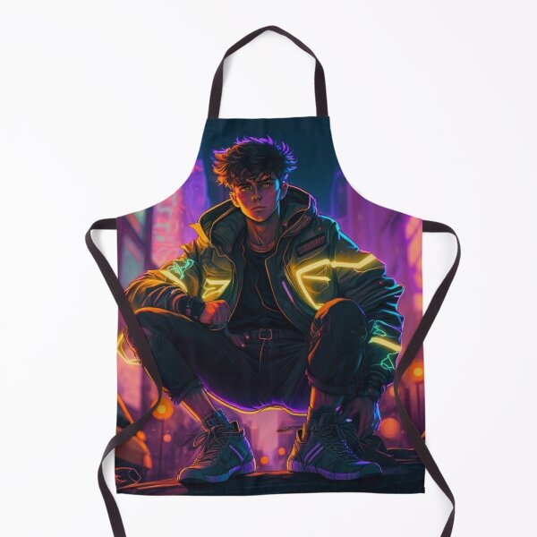 Item preview, Anime guy neon lights designed and sold by Sarvgya Verma.