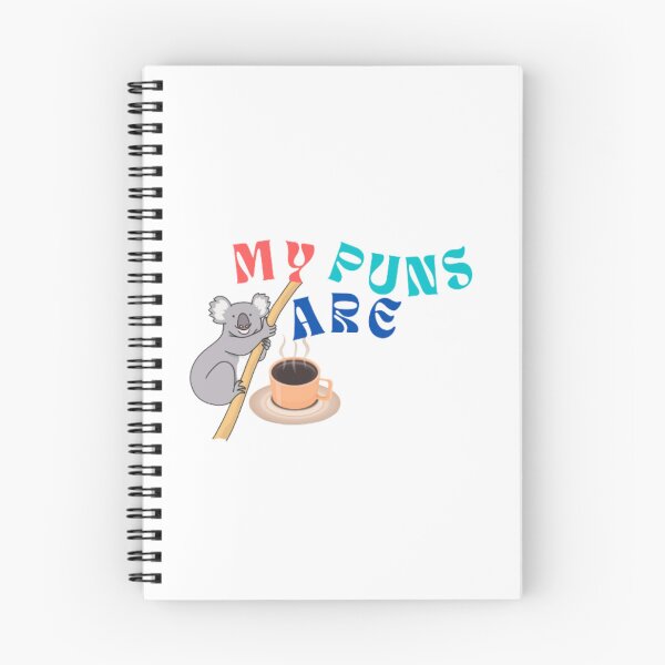 Item preview, Humour My Puns Are Koala Tea | Light Background designed and sold by embaarc.