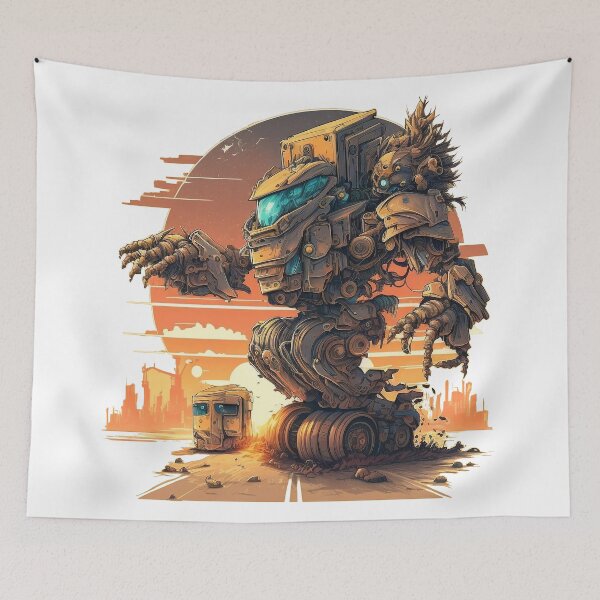 Item preview, Mecha T-Shirt designed and sold by Cycle-Seven.