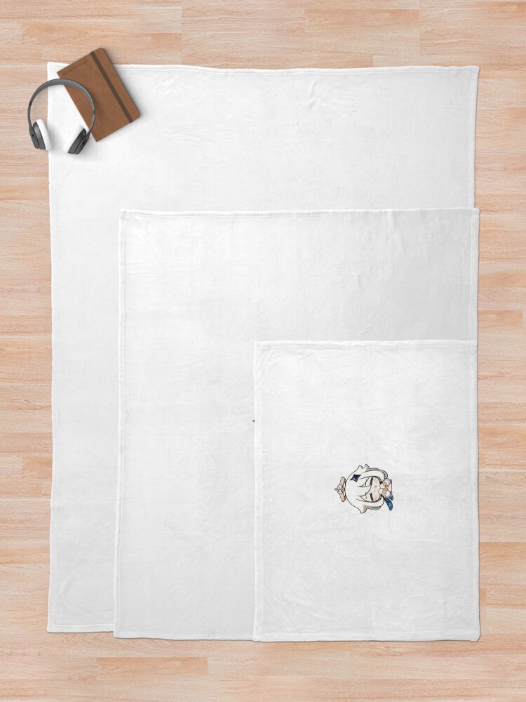 Thumbnail 5 of 6, Throw Blanket, Paimon designed and sold by Smartdogscat.