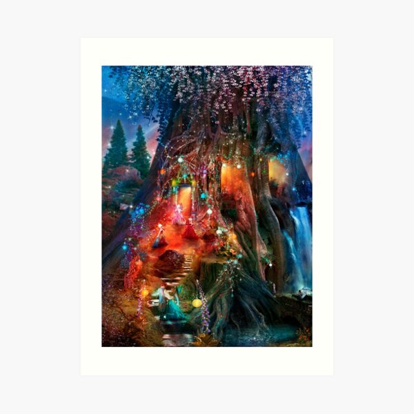 The Foxglove Ball Art Print