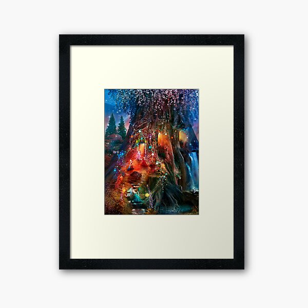 The Foxglove Ball Framed Art Print